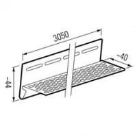 ВЕНТИЛАЦИОНЕН ПРОФИЛ SV-11.5 Бял